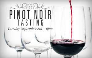 September 8 - Pinot Noir Tasting at J-Prime Steakhouse